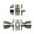 Complete Terrace Entry Knob Set with Deadbolt-14651564