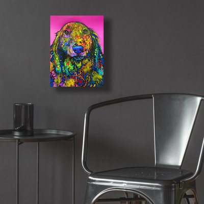 Art mural en verre Hokku Designs «Do You Really Mean It» par Dean Russo ACR-45938