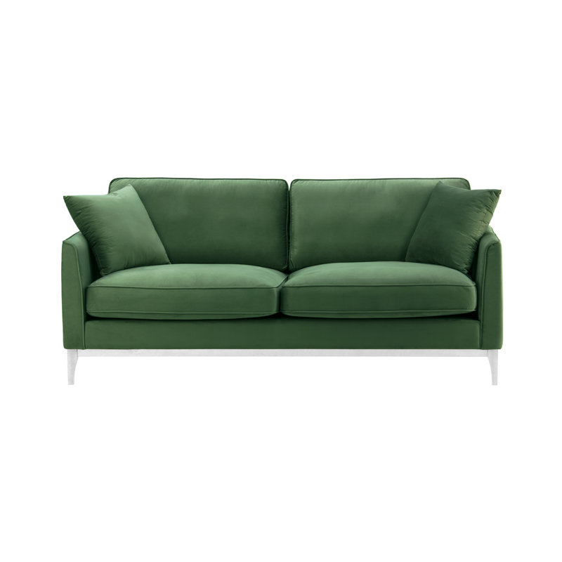 Jaaron Loveseat, Walnut, Green, 3