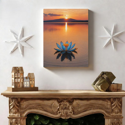 Cadre de chambre à coucher encastré en bois 16 po x 20 po