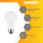 12 Watt (75 Watt Equivalent), A19 LED, Dimmable Light Bulb, Daylight E26/Medium (Standard) Base-60432965