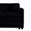 Fauteuil inclinable surdimensionné en chenille avec - Chambre à coucher moderne. Coussins à deux couches, conception élégante en mousse douce de 56,35 po, siège luxueux-1909978791