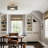 Jaxxton LED Semi Flush Mount