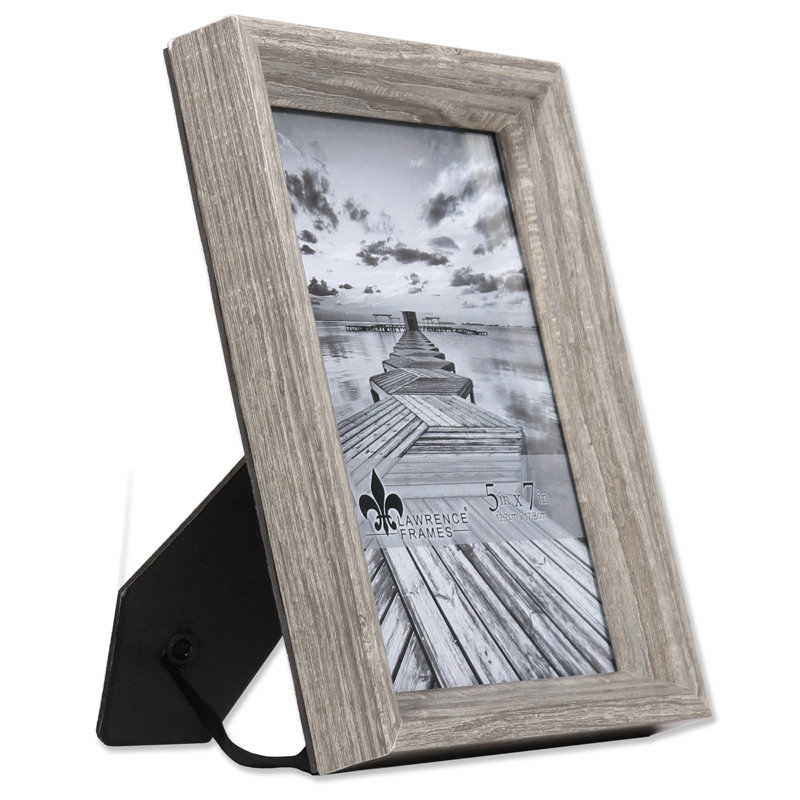 Cadre photo Diane, Gris, 5 po x 7 po