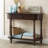 Solid Wood Narrow Sofa Table – Elegant Entryway Console Table With Drawer And Shelf For Living Room, Hallway & Small Spaces-1010436625