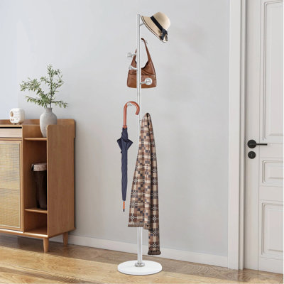 Portemanteau autoportant en acier inoxydable 68,11 po