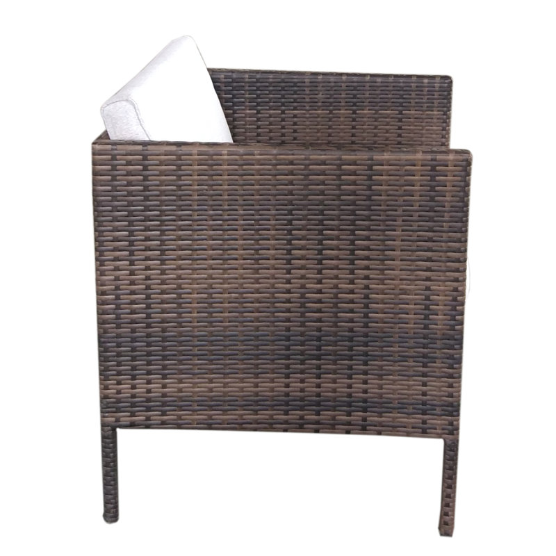 Chaise avec accoudoirs avec coussin Leiston