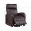 Fauteuil inclinable électrique en cuir synthétique-1417577973