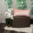Parkland Collection Tobyn TransitionalQuilted Pink Throw Pillow-64709897