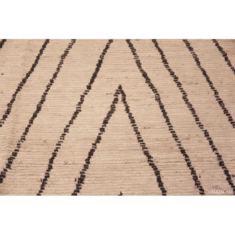 Grand tapis moderne Trendy Tons terreux