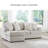 Nauja Upholstered 97'' Sofa & Chaise