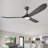 3-Blade Indoor Smart Ceiling Fan with Light and Remote/APP Control,3 LED Colors,6 Speed Quite DC Motor,Timer-1529252-1529241