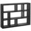 9 Piece Pine Solid Wood Floating Shelf-677441504