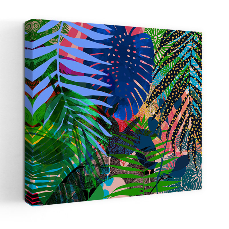 Art contemporain, art contemporain abstrait, H 32 po x l 32 po