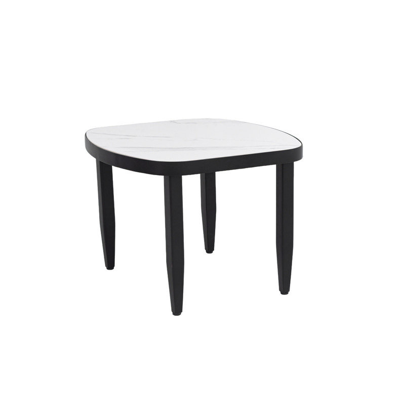 Modern Outdoor Elegance Arc 23.6''Side Table