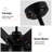 72 in.Integarted LED Large Black Double Finish Ceiling Fan with Remote Control