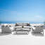 Santrez 4 - Person Patio Conversation Set with Sunbrella® Cushions