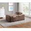 Banc de rangement moderne à plateau relevable avec lit escamotable-1529131458