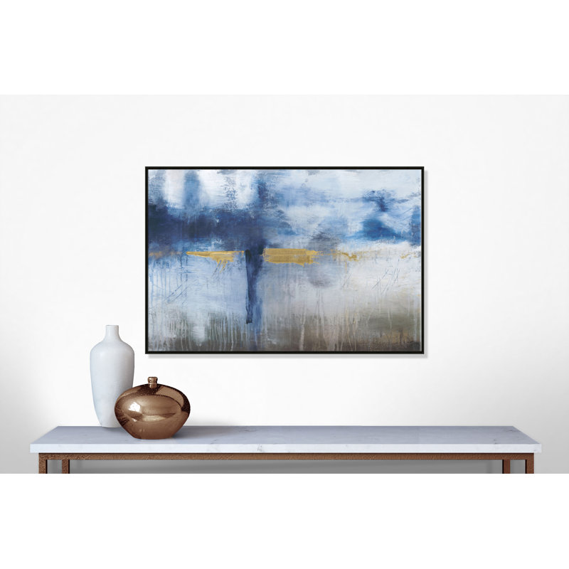 Morning Meadows " Morning Meadows " Painting Print, Espresso Framed, 41" H x 61" W x 2" D