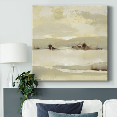 Beige Landscape II-Gallery Wrapped Canvas OCOP1081-R