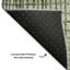 Tapis géométrique de qualité supérieure lavable à la machine Monnier AMF1831-1895849915