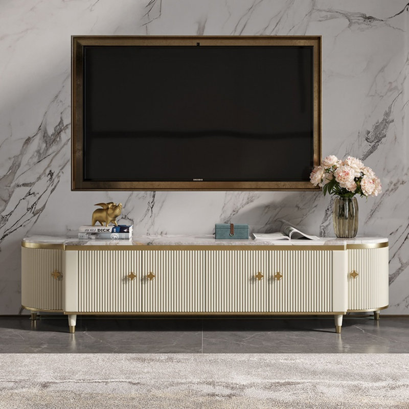Meuble télé Minimalist Creative, H 20,47 po x L 78,74 po x l 17,72 po