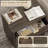 Donati Fluted Nightstand With 3 Drawers-25329679