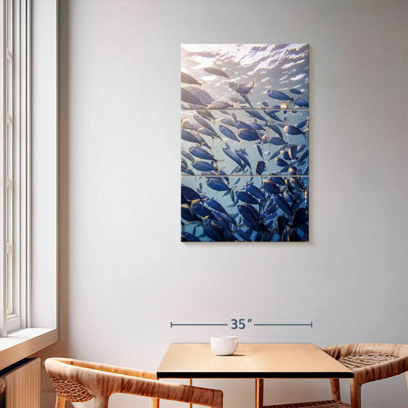 Brampt Curacao Fish, 57" H x 36" W