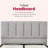 Upholstered Platform Bed, Tufted Headboard(Only Bed)-454992639