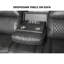 Ensemble de salon inclinable électrique en similicuir 3 pièces Azam Infinity-616782966