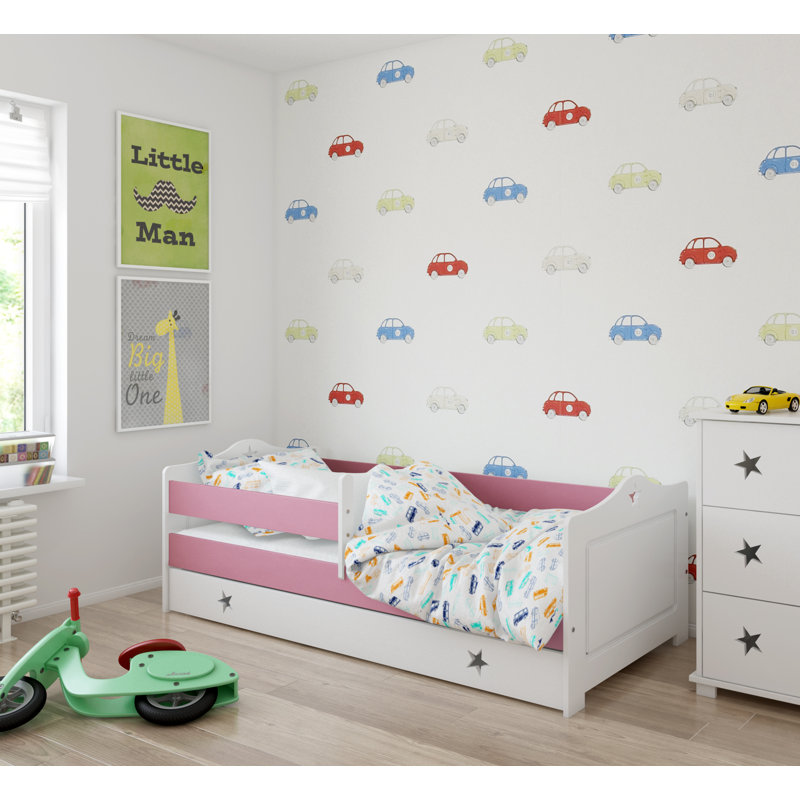 Simpson Cabin Bed, No, 80 x 180 cm, Pink