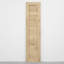 Solid Oak Barn Door with Single Bi-Folding System-105091976