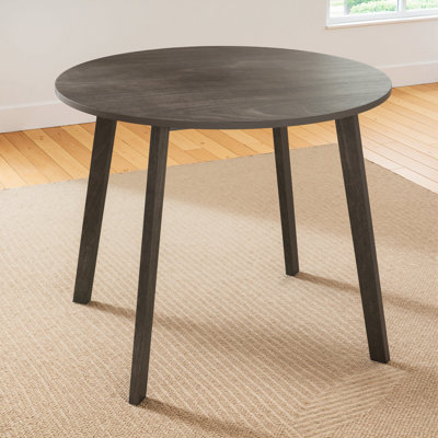 Aquin Round Solid Wood Base Dining Table