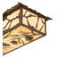 Rustic Lodge 6 - Light Flush Mount