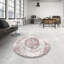 Tapis contemporain brun / blanc-554797226