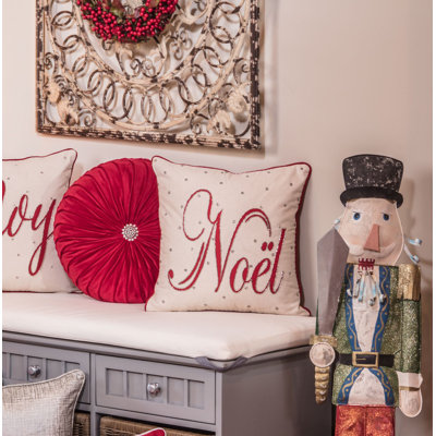 Coussin 16,5 po Jewel Noel