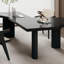 Bureau en bois massif noir Free Form-206990119-206990113