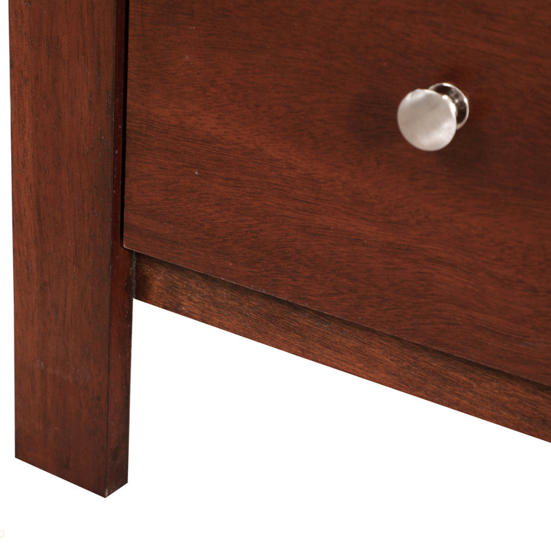 Commode, commode de chambre à coucher, commode moderne, Cerisier