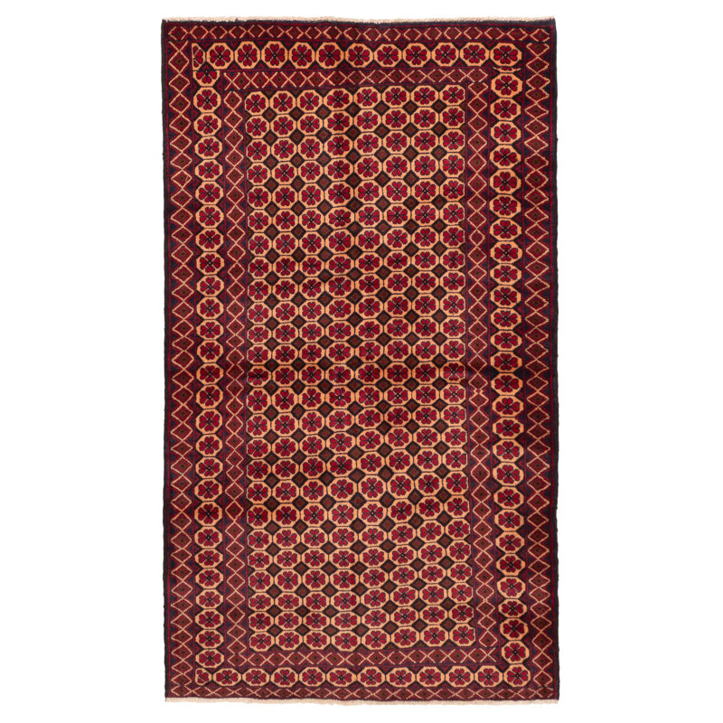 Tapis beige Teimani 3 pi 10 po x 6 pi 6 po
