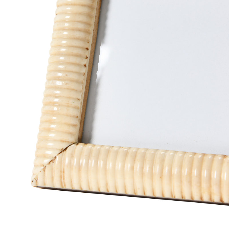 Ofra Bone Beveled Picture Frame