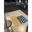 Tapis décoratif multicolore à motifs multicolores de la collection Barcelona-692770797