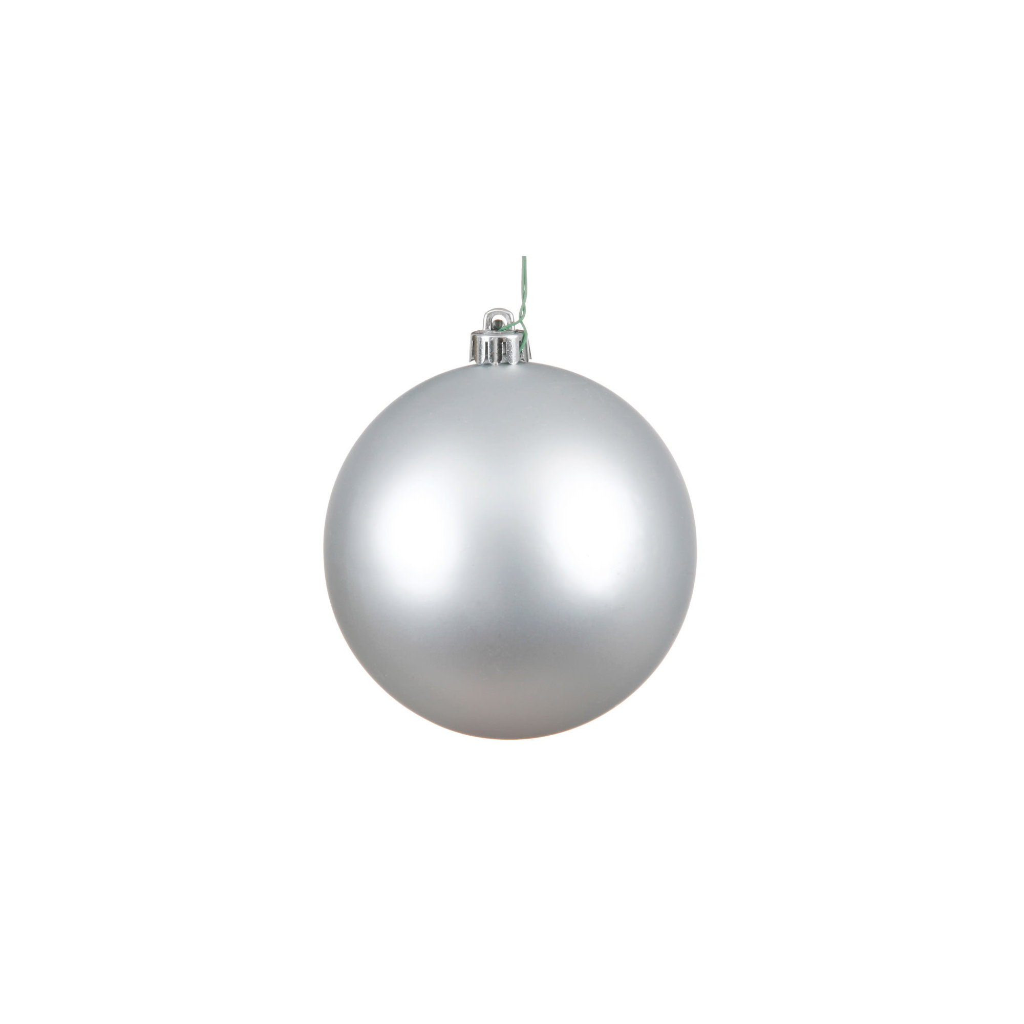 Holiday Décor Ball Ornament, Silver 