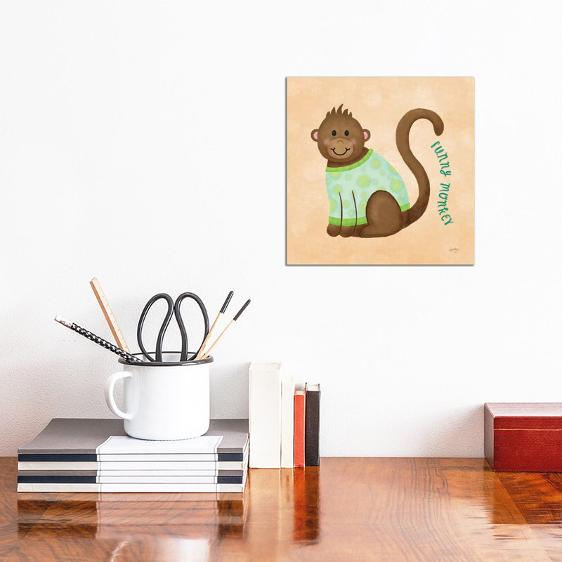 Baby Safari IV by Noonday Design - Wrapped Canvas Gallery-Wrapped Canvas Giclée, 30.48 cm H x 30.48 cm W