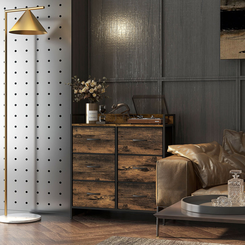 Abshier 6 - Drawer Chest of Drawers