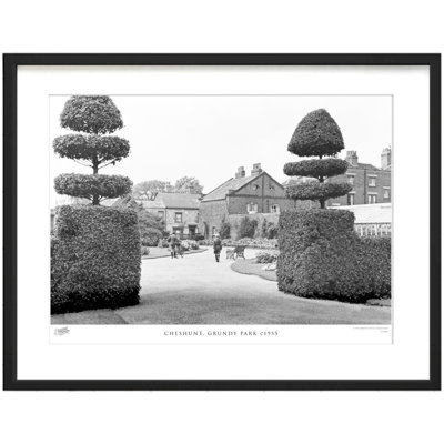 Cheshunt, Grundy Park C1955 1 Piece Single Picture Frame Wall Art