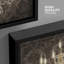 Impression sur toile sur toile de style lustre victorien de fantaisie noire élégante-93589522-93589528