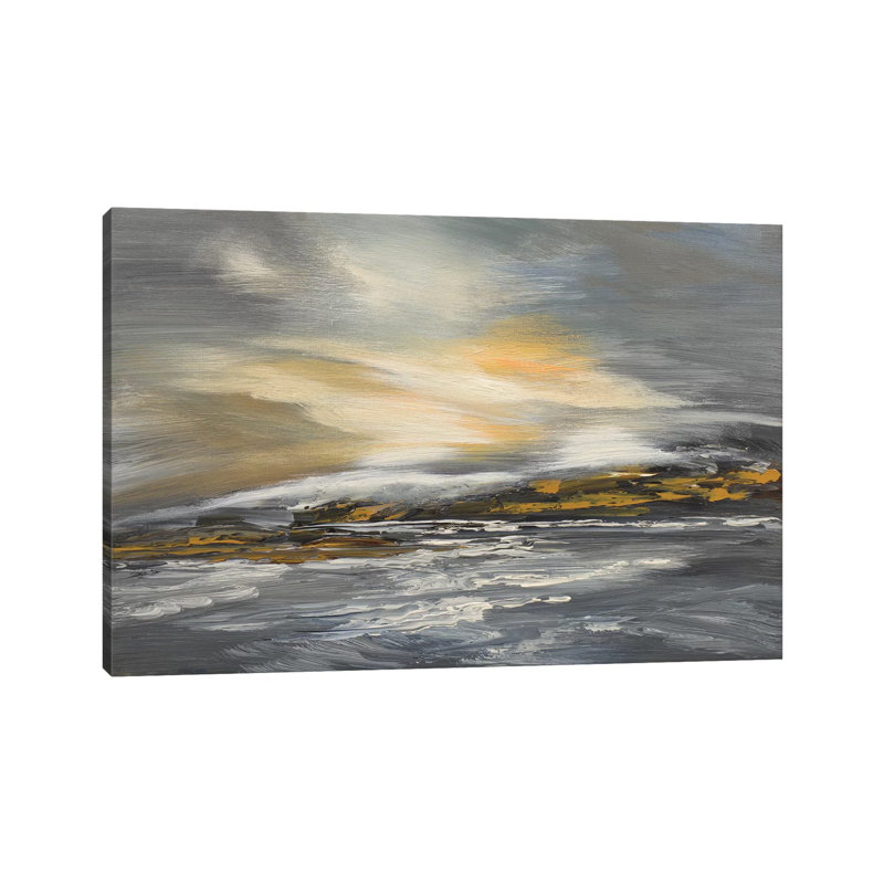 Lashed To Windward by Tatiana Iliina - Wrapped Canvas Print, 30.48 cm H x 45.72 cm W