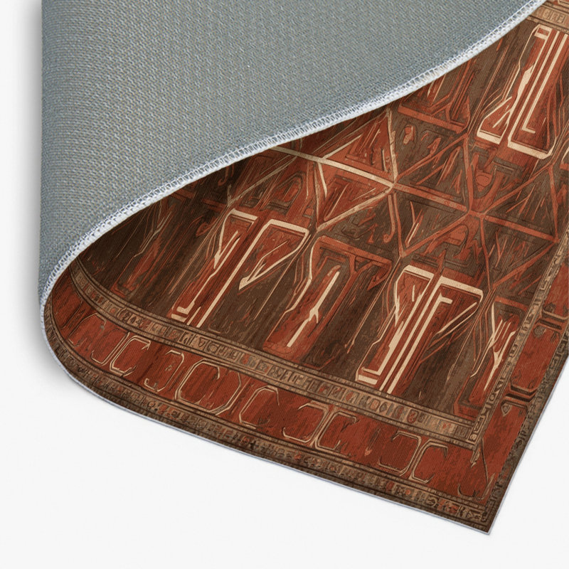 Tapis intérieur et extérieur ArtDeco, Rectangulaire 2 pi x 3 pi
