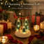 Décoration de table lumineuse et musicale représentant le traîneau du Père Noël et ses rennes