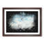 Bird Through The Clouds Paint Splash - Framed Print-56891053-56891054